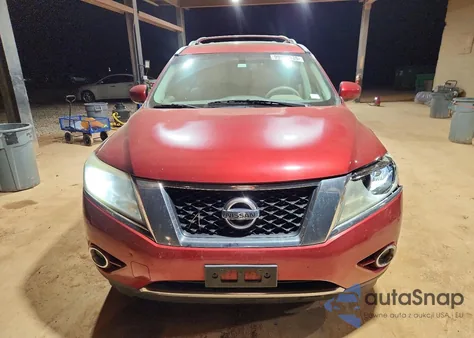2015 Nissan Pathfinder S из США, поврежденный, VIN 5N1AR2MN8FC600716